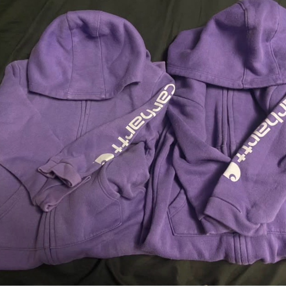 Carhartt Kids Lavender Hoodie Jacket
